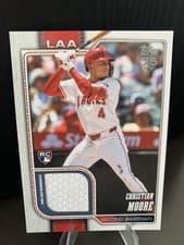 2026 Topps Real One Relics Christian Moore #147 card