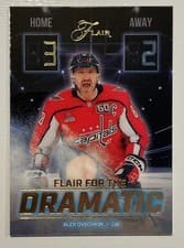 2025-26 Flair Flair for the Dramatic Alex Ovechkin #FTD-1 card