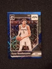 Victor Wembanyama 2024 Panini Donruss Optic card