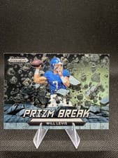 Will Levis 2023 Panini Prizm Draft Picks Break card
