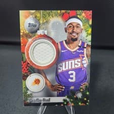2025-26 Topps Holiday Player Relics Bradley Beal #PR-BB card