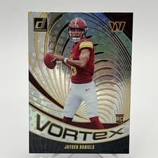 Jayden Daniels 2024 Donruss Vortex card