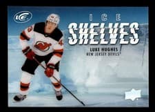 Luke Hughes 2024-25 Upper Deck Ice Ice Shelves card