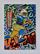 2025 Panini Absolute Kaboom! Vertical Omarion Hampton #39 card