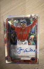 2025 Topps Chrome Update Legends Autographs Jason Varitek #CLA-JVA card