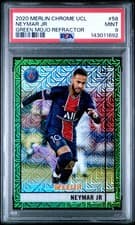 Neymar Jr 2020 Topps Merlin Chrome UEFA Champions League card
