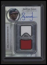2025 Topps Sterling Swings Autographed Relics Andruw Jones #SWA-AJN