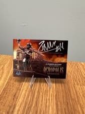 2025 Bowman University Chrome Acropolis Autographs LaNorris Sellers #AA-LS card