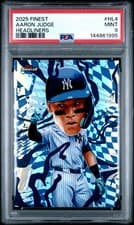 2025 Finest Headliners Aaron Judge #HL-4 card