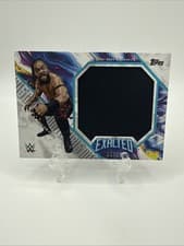 2025 Topps Exalted WWE Wrestling Mega Materials Jacob Fatu #MM-JF card