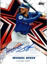 2026 Topps Baseball Stars Autographs Michael Busch #BSA2-MB card