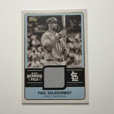 2025 Topps Rickwood Relic Collection Paul Goldschmidt #RWR-PG card