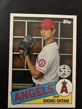 2020 Topps Update 1985 35th Anniversary Shohei Ohtani #85TB-47