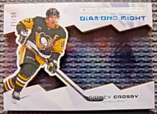 2025-26 Upper Deck Black Diamond Diamond Might Sidney Crosby #DM-SC card