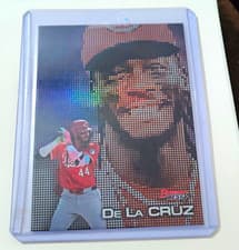 2025 Bowman's Best Pixel Portraits Elly De La Cruz #P-10 card