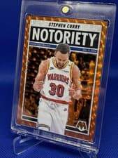 2024-25 Panini Mosaic Notoriety Stephen Curry #8 card