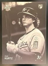 2025 Topps Black & White Base Set Nick Kurtz #4 card