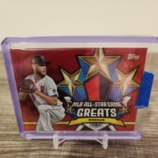 2025 Topps All Star Game All-Star Game Greats Relics Zack Wheeler #ASGR-ZW card