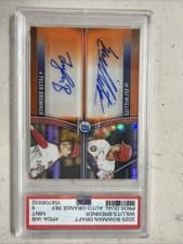 2025 Bowman Draft Prospect Dual Autographs Tyler Bremner/Eli Willits #PDA-WB card