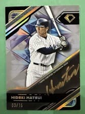 2025 Topps Diamond Icons Black PolychromatINK Autographs Hideki Matsui #BPA-HM card