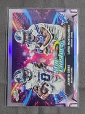 2025 Topps Cosmic Chrome Star Clusters David Montgomery #SC-9 card