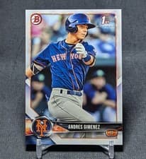 2018 Bowman Paper Prospects Andres Gimenez #BP72