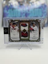 2025 Topps Transcendent Collection Dual Patch Dustin Pedroia #TCDP-CP card