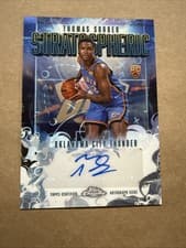 2025-26 Topps Chrome Stratospheric Signatures Rookies Thomas Sorber #SMR-TS card