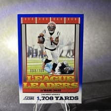Ja'Marr Chase 2025 Panini Score League Leaders card