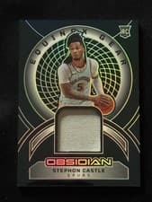 2024-25 Panini Obsidian Equinox Gear Stephon Castle #EG-SCS card