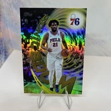 2025-26 Topps Sonic Boom Joel Embiid #SB-10 card