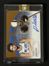 2025-26 Topps 3 Rookie 3 Patch Autographs Horizontal Noah Penda #RPH-NP card
