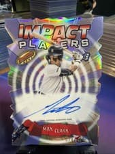2024 Bowman's Best Impact Players Autographs Max Clark #IPA-MC card