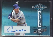 2024 Leaf Electrum Baseball Electrum Avenue Paul Molitor #EA-PM1