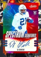 2025 Panini Absolute Spectrum Signatures DJ Giddens #SPS-DGJ card