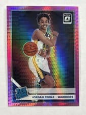Jordan Poole 2019 Panini Donruss Optic card