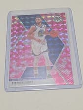 Stephen Curry 2019 Panini Mosaic card