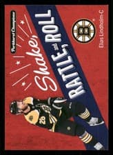 2024-25 Parkhurst Champions Shake Rattle and Roll Elias Lindholm #SRR-20 card