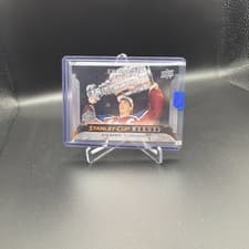 2025-26 Upper Deck Black Diamond Exquisite Stanley Cup Heroes Joe Sakic #ESC-JS card