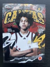 2025 Topps Chrome McDonald's All American Concrete Canvas Mikel Brown Jr. #CC-11 card