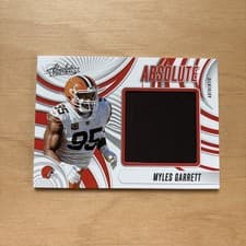2025 Panini Absolute Absolute Jumbos Myles Garrett #AJ-MGT card
