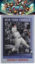2025 Topps Chrome Platinum 1955 World Series Mickey Mantle #55WS-10 card