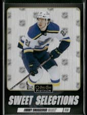 2025-26 O-Pee-Chee Platinum Sweet Selections Jimmy Snuggerud #SS-3 card