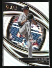 Max Fried 2020 Panini Select card