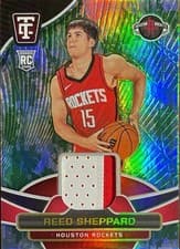 2024-25 Panini Totally Certified Totally Certified Materials Reed Sheppard #TCM-RDS card