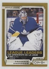Frederik Andersen 2018 O-Pee-Chee card