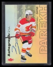 2025-26 Flair Autographics Zayne Parekh #A-ZP card