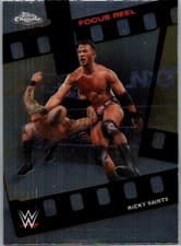 2026 Topps Chrome WWE Focus Reel Ricky Saints #FR-1 card