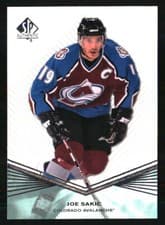 Joe Sakic 2011 SP Authentic card