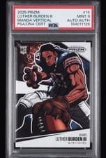 2025 Panini Prizm Manga - Vertical Luther Burden III #14 card